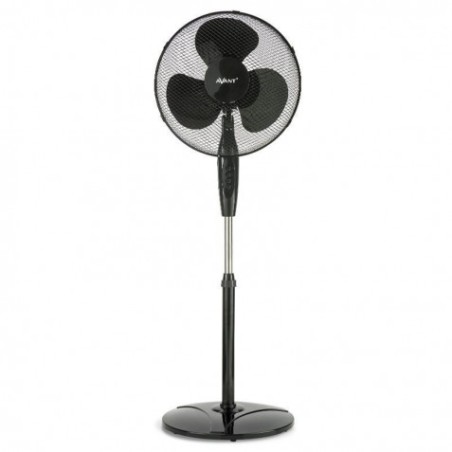 VENTILADOR DE PIE NEGRO 16" 45W 40CM AVANT