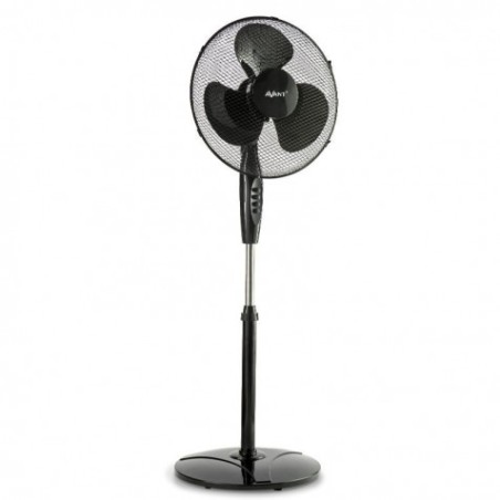 VENTILADOR DE PIE NEGRO 16" 45W 40CM AVANT