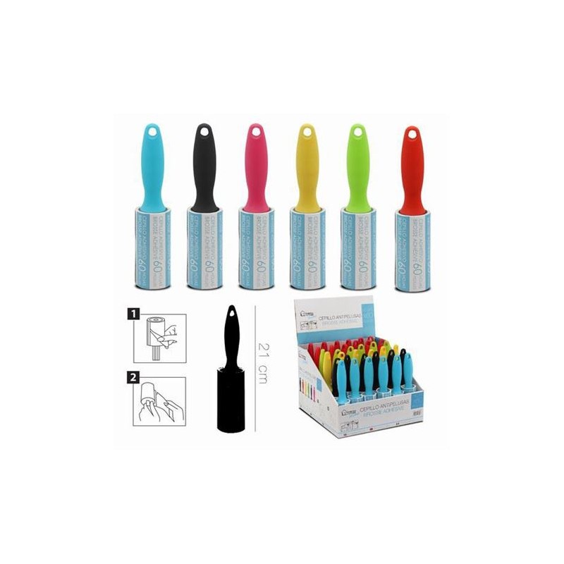 CEPILLO ANTIPELUSAS 60 HOJAS 21CM