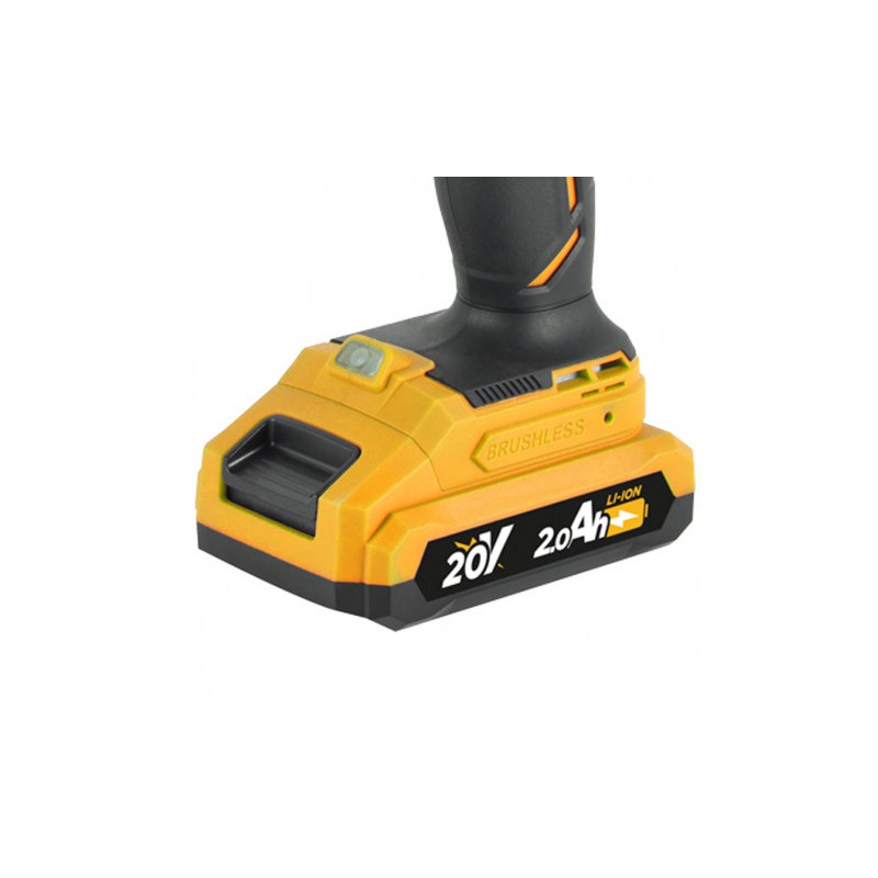TALADRO PERCUTOR S/CARBONES 20V |...