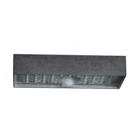 APLIQUE LED SOLAR MODERN 6W 900LM NEGRO ELBAT
