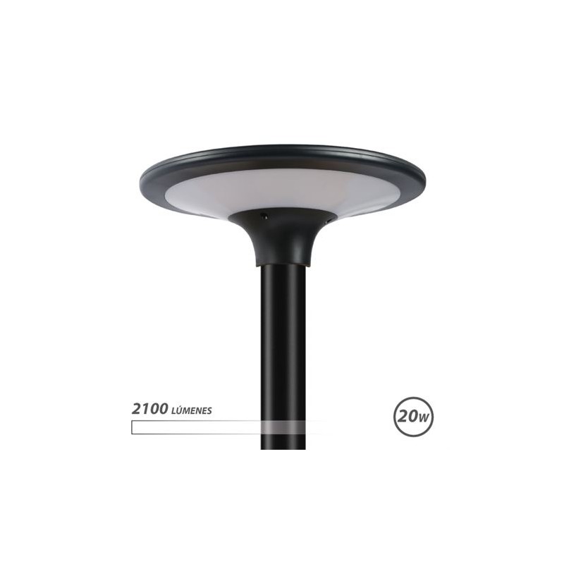 FAROLA LED SOLAR 20W 2100LM 4000K ELBAT