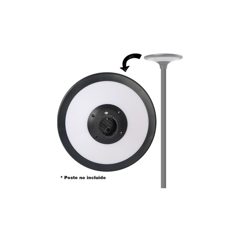 FAROLA LED SOLAR 20W 2100LM 4000K ELBAT