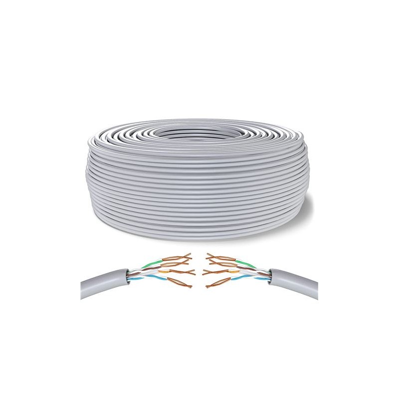 BOBINA DE CABLE DE RED UTP CAT6 305...