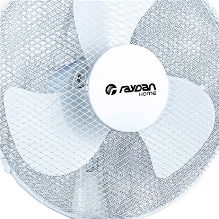 VENTILADOR DE PIE 16" 40CM 40W CON MANDO A DISTANCIA BLANCO