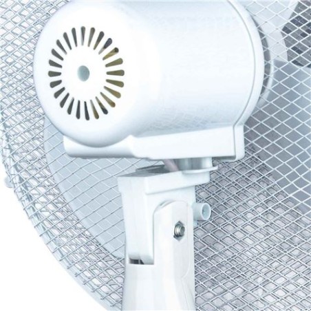VENTILADOR DE PIE 16" 40CM 40W CON MANDO A DISTANCIA BLANCO