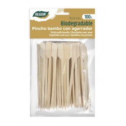 PACK 100 PINCHOS BAMBU CON...