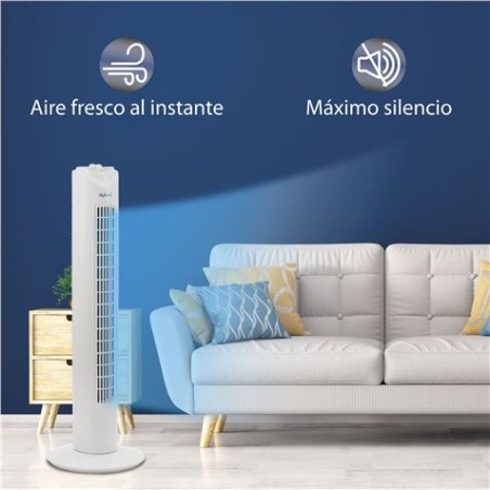 VENTILADOR DE TORRE 50W 3 VELOCIDADES CON TEMPORIZADOR AVANT