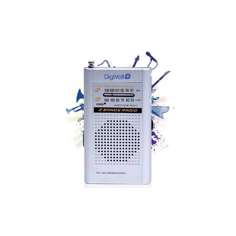 RADIO AM/FM PEQUEÑO RD-803 DIGIVOLT