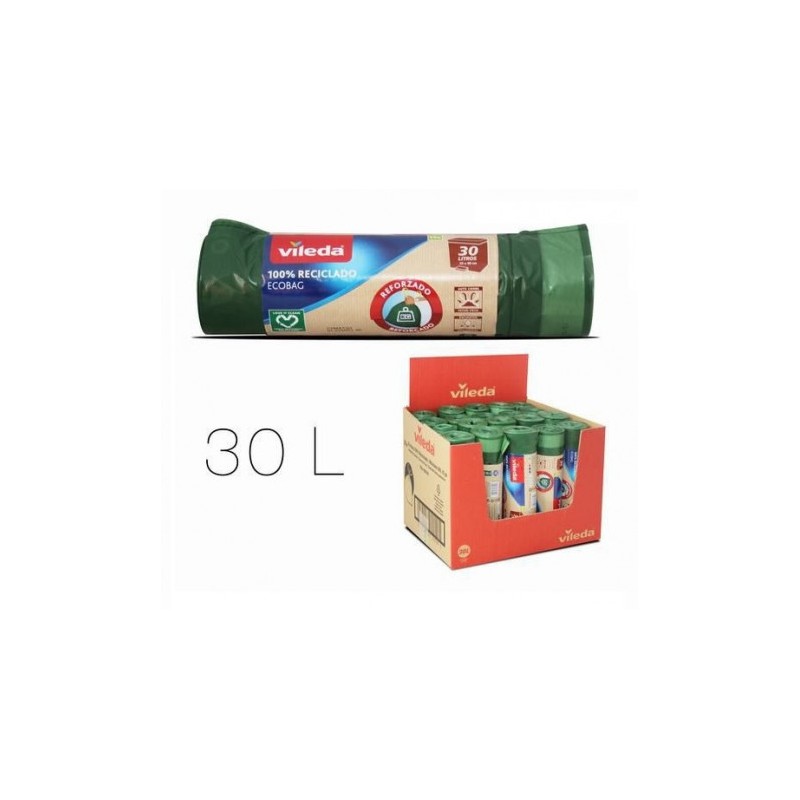 PACK 15 BOLSAS BASURA REFORZADA 30...