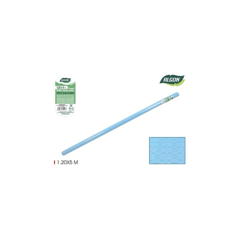 ROLLO MANTEL DE PAPEL 1.2 X 5 METROS...