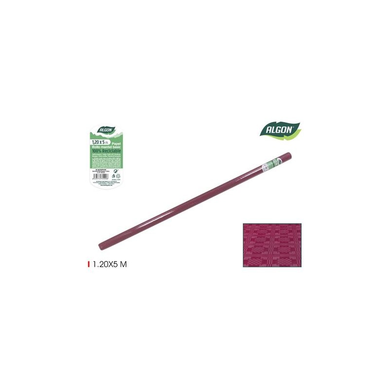 ROLLO MANTEL DE PAPEL 1.2 X 5 METROS...