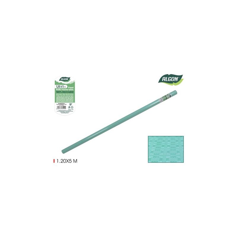 ROLLO MANTEL DE PAPEL 1.2 X 5 METROS...