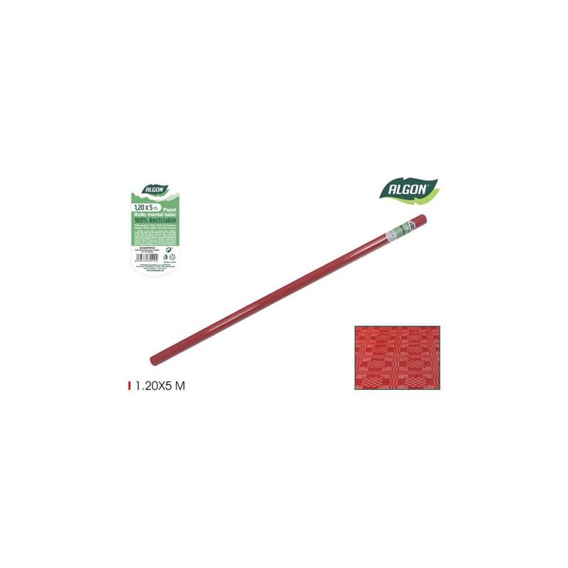 ROLLO MANTEL DE PAPEL 1.2 X 5 METROS...