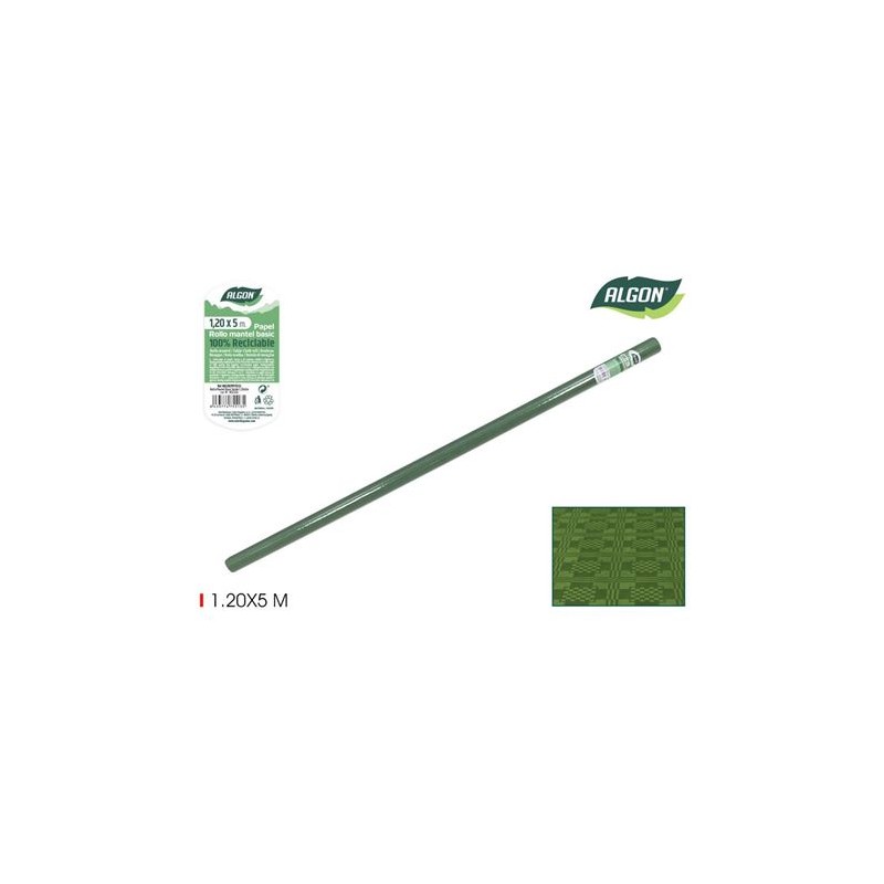 ROLLO MANTEL DE PAPEL 1.2 X 5 METROS...