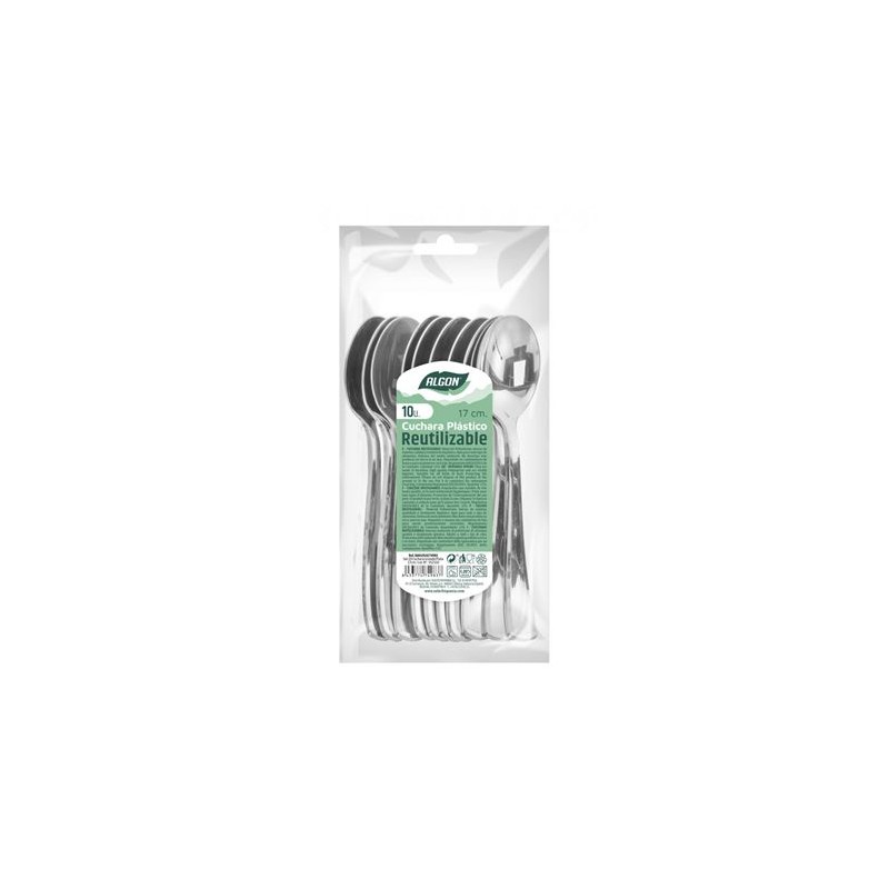 PACK 10 CUCHARAS PLASTICO...