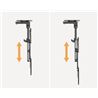 SOPORTE TECHO BASCULANTE TV 23" - 55" CROMAD - CR1109-2