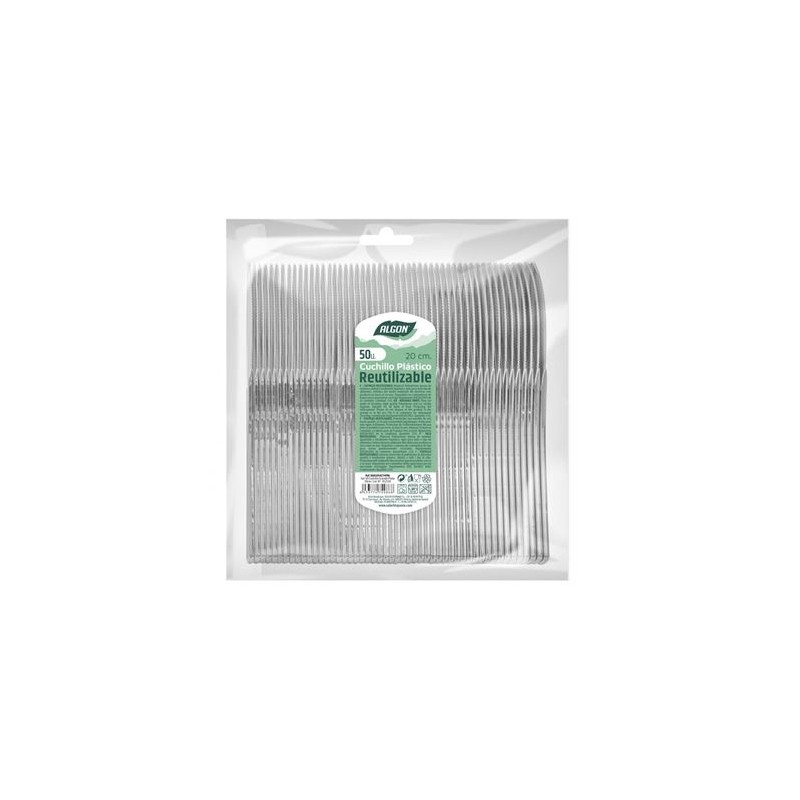 PACK 50 CUCHILLOS PLASTICO...