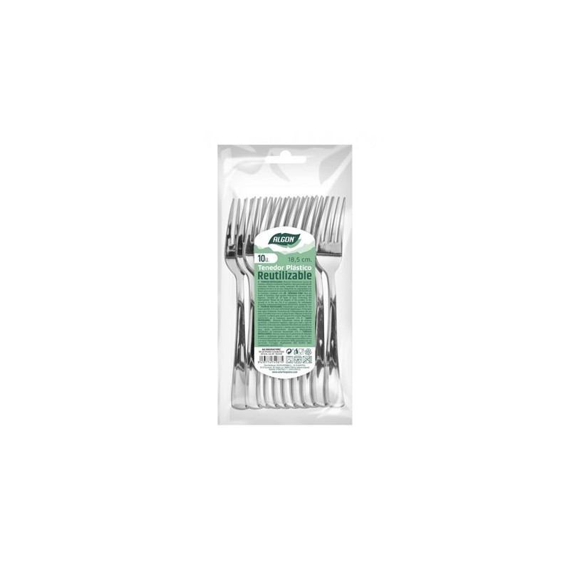 PACK 10 TENEDORES PLASTICO...