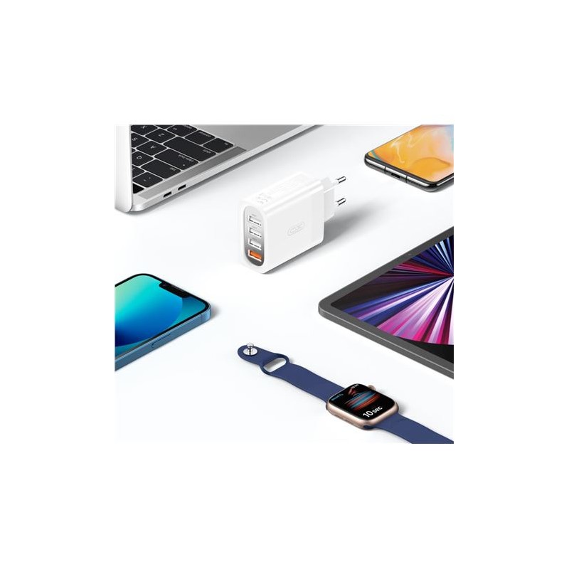 CARGADOR DE CORRIENTE L100 4XUSB XO