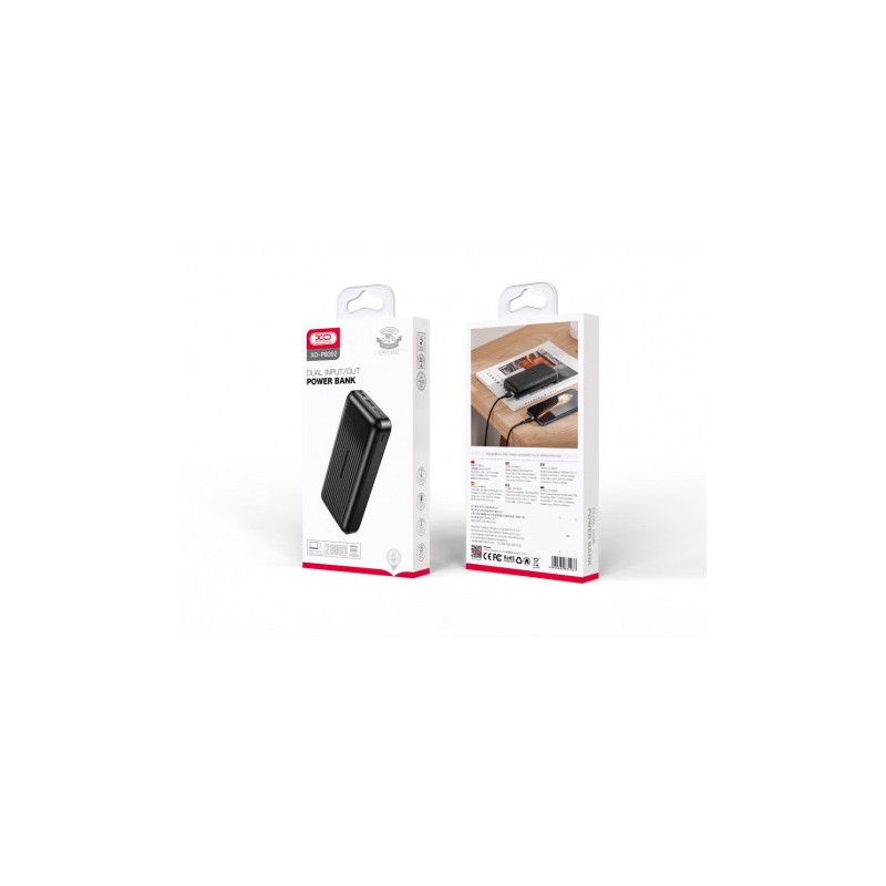 POWERBANK PB302 20000MAH NEGRA XO