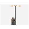 SOPORTE DE PARED TV LED LCD 37"-86" CROMAD - CR1107-2