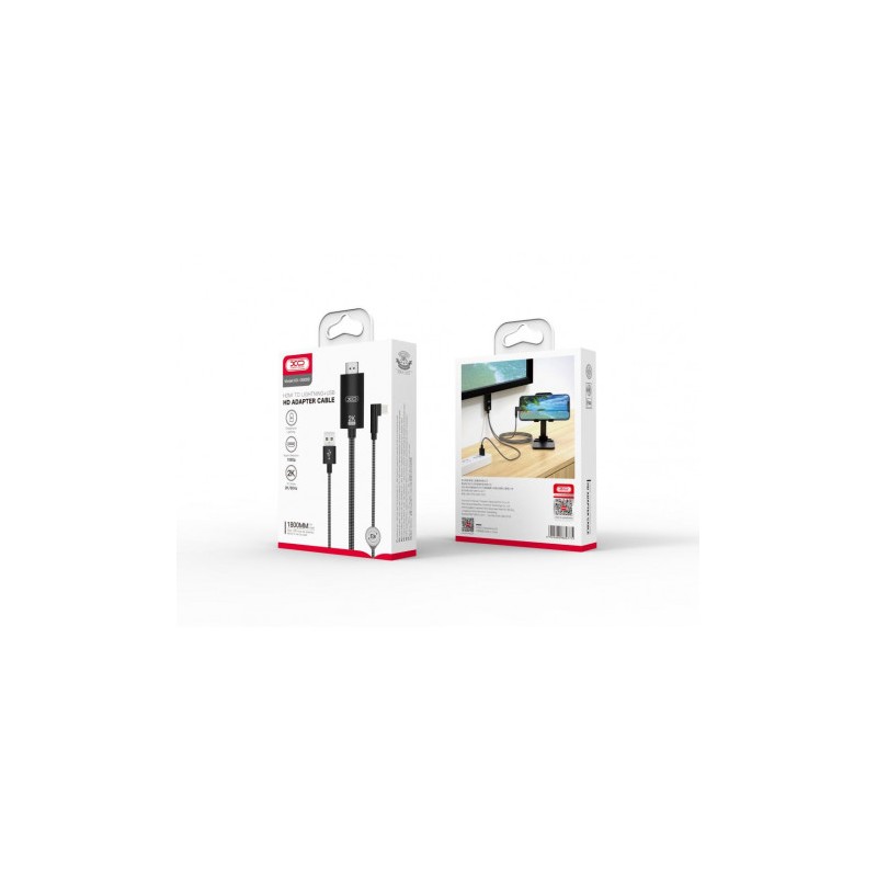 CABLE LIGHTNING A HDMI 1080P HD GB008 XO