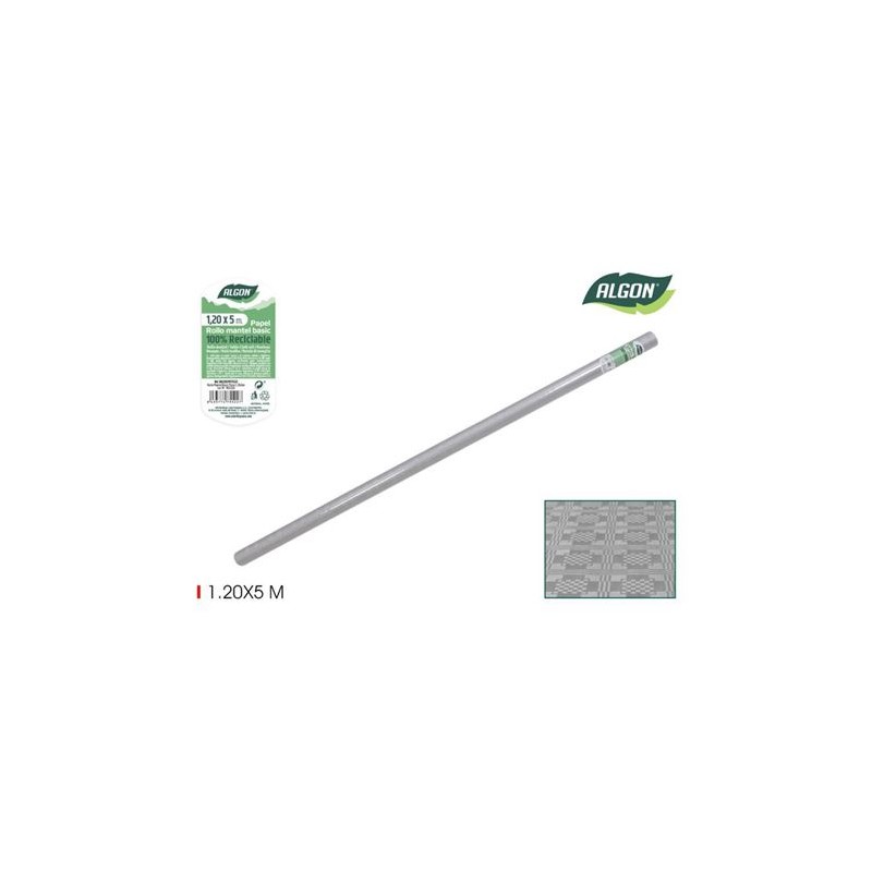 ROLLO MANTEL DE PAPEL 1.2 X 5 METROS...