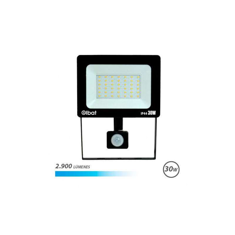 FOCO LED SERIE SLIM 30W CON SENSOR |...
