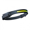LINTERNA LED DE CABEZA FRONTAL LED 350LM + 200LM Y SENSOR DE MANOS ELBAT