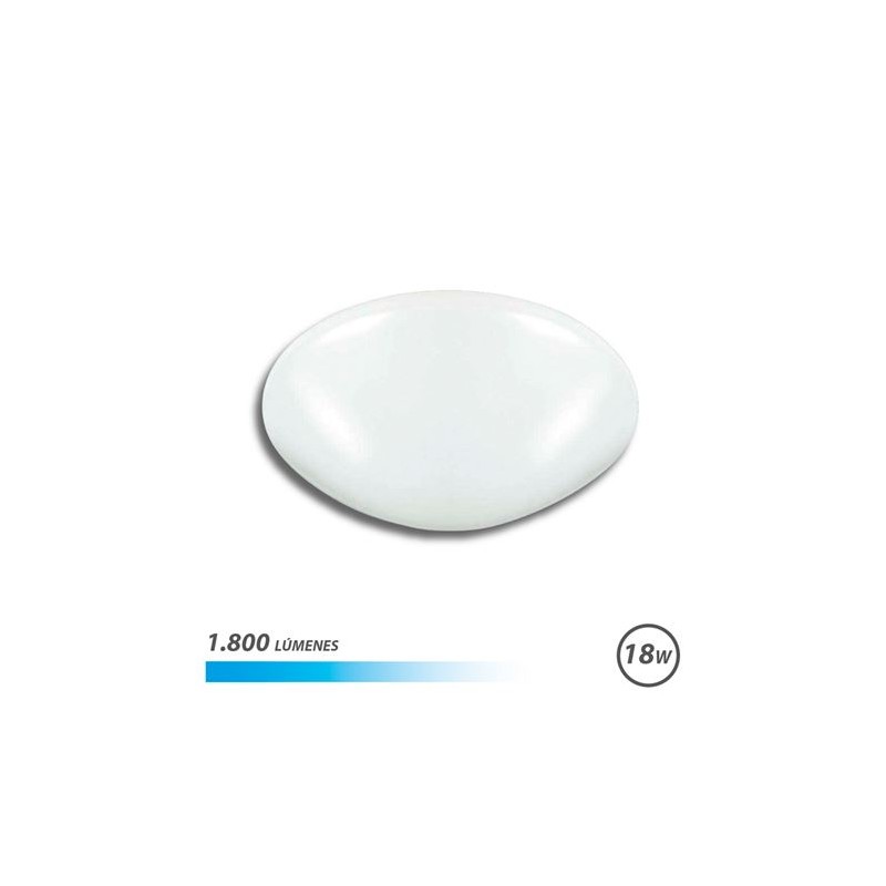 APLIQUE LED TECHO OVALADO 18W LUZ...