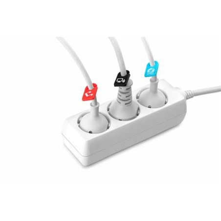 PACK 6 IDENTIFICADORES PARA CABLE SURTIDOS