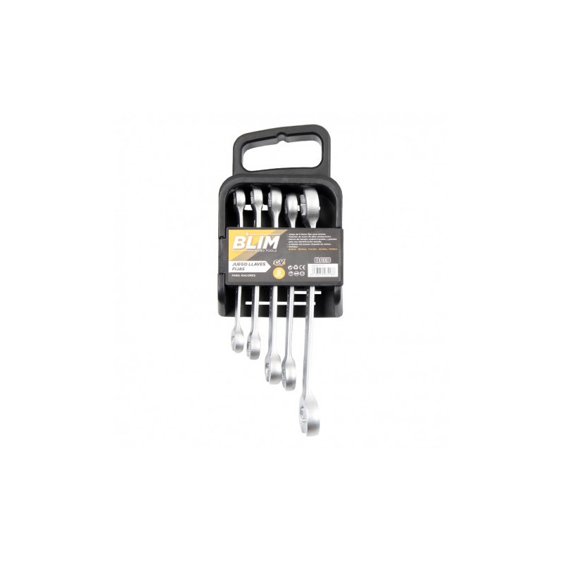 JUEGO LLAVES FIJAS PARA RACORES CRV 5PCS BLIM
