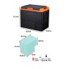NEVERA DE COMPRESOR PORTATIL 45 LITROS 70W MUVIP