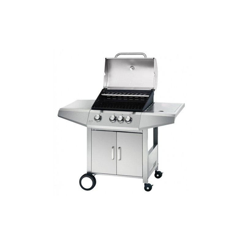 BARBACOA GAS INOX 4 FUEGOS MUVIP