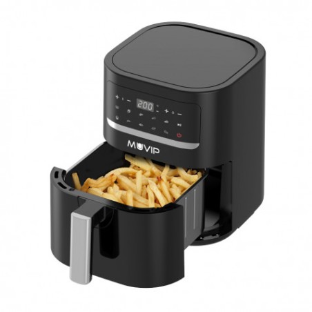 FREIDORA AIRE CALIENTE 4.5 LITROS 1600W PANTALLA TACTIL MUVIP
