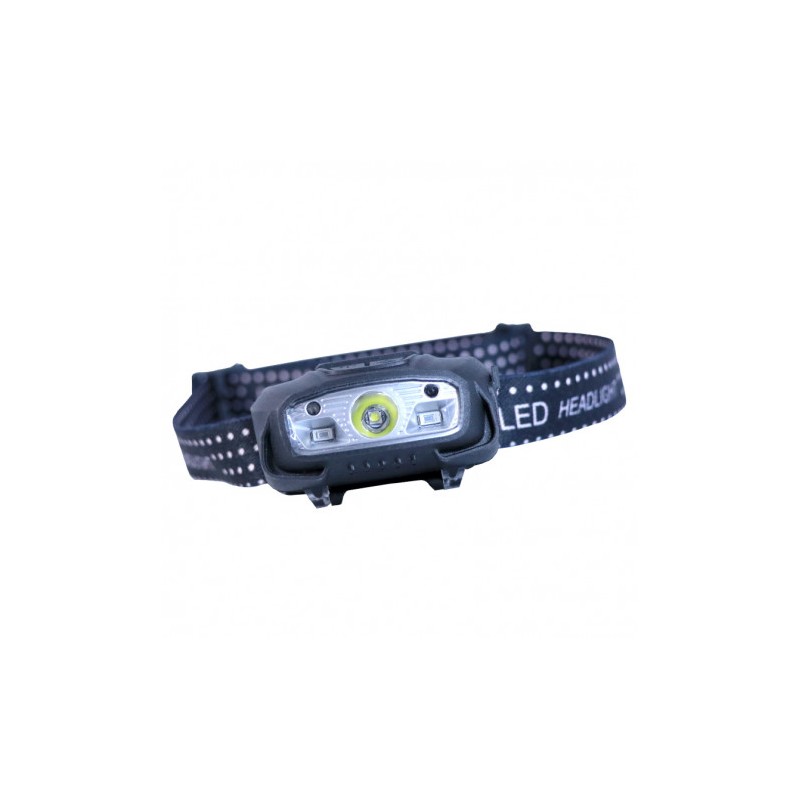 LINTERNA LED DE CABEZA FRONTAL LED 220LM | DETECCIÓN MANOS ELBAT