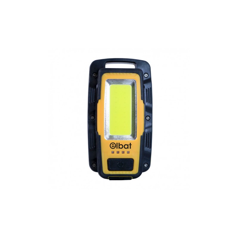 LINTERNA LED RECARGABLE | GANCHO E IMÁN | COB 8W 600LM ELBAT