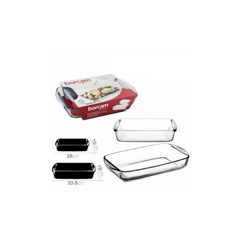 PACK 2 BANDEJAS HORNO RECTANGULAR...