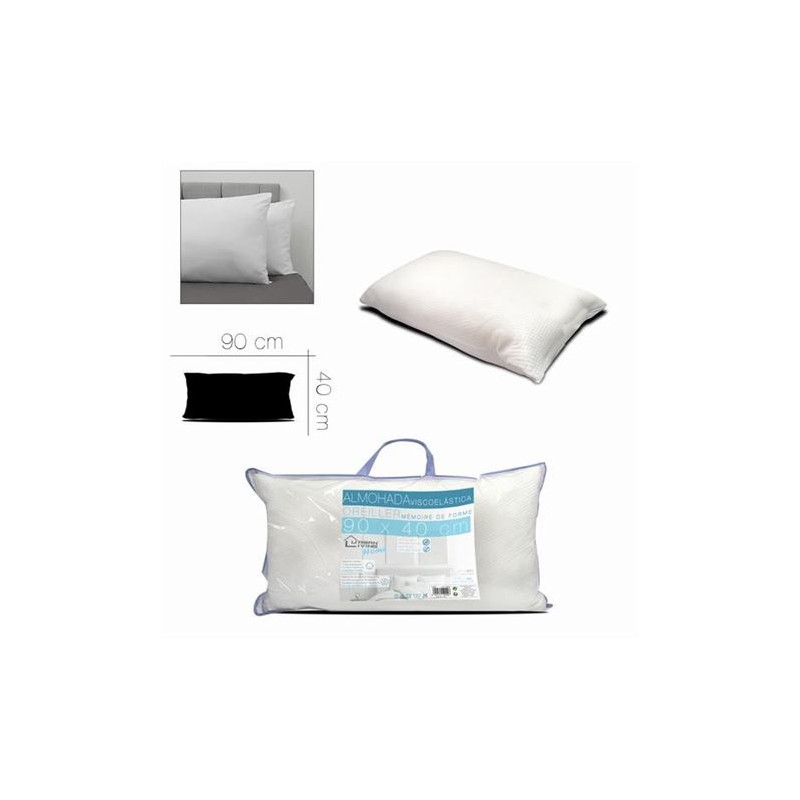 ALMOHADA VISCOELASTICA 90X40CM URBAN...