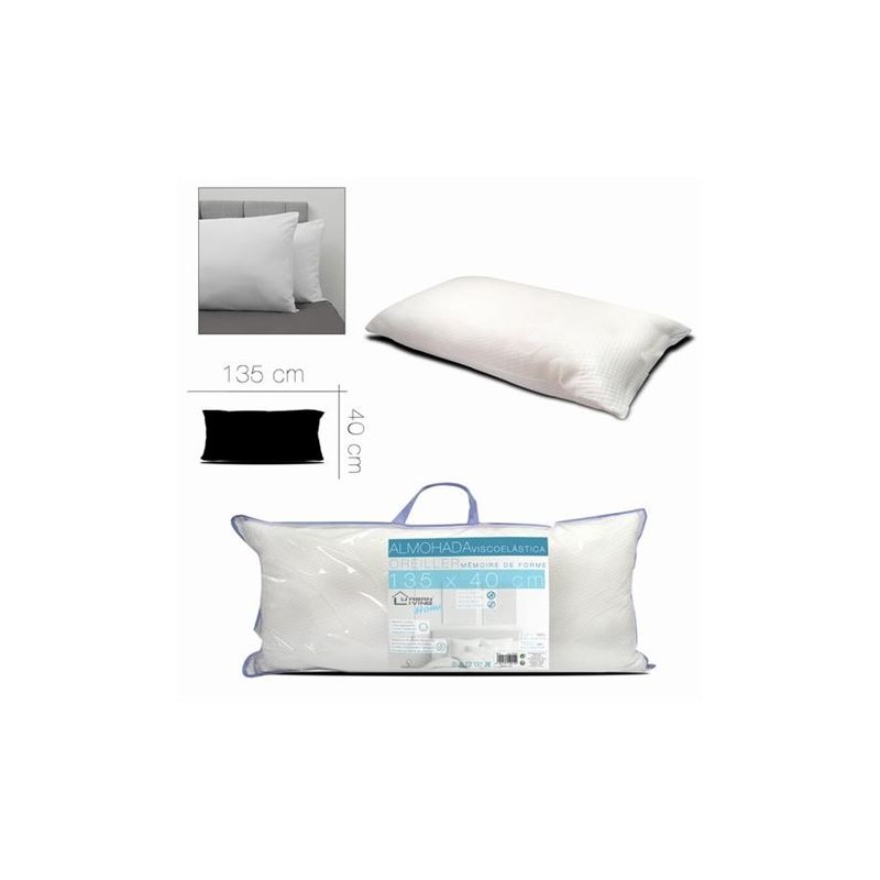 ALMOHADA VISCOELASTICA 135X40CM URBAN...