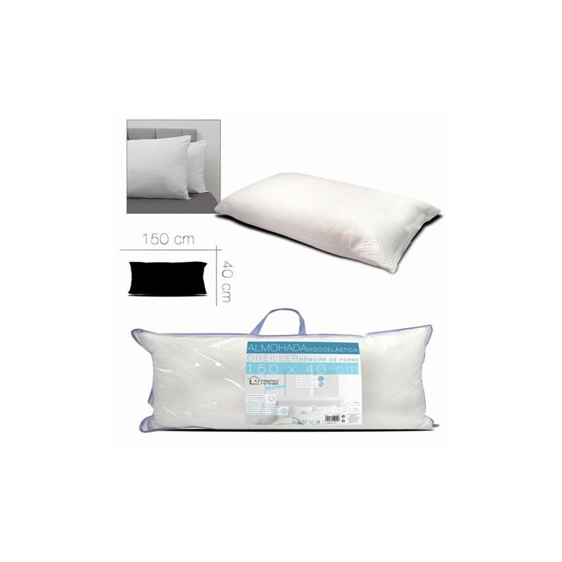 ALMOHADA VISCOELASTICA 150X40CM URBAN...