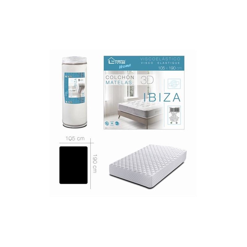 COLCHON VISCOELASTICO IBIZA 105X190...