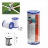 REPUESTO DE FILTRO PARA PISCINA X2 TIPO I BESTWAY