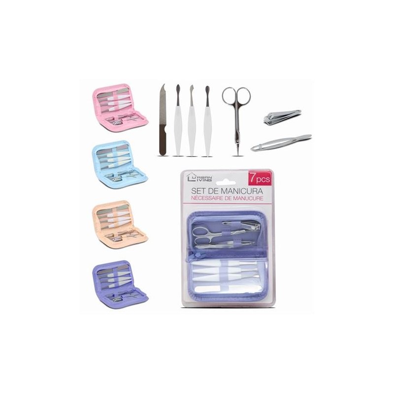 SET MANICURA 7 PIEZAS URBAN LIVING
