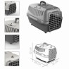 TRANSPORTIN MASCOTAS GRIS CLARO 48X32X32CM