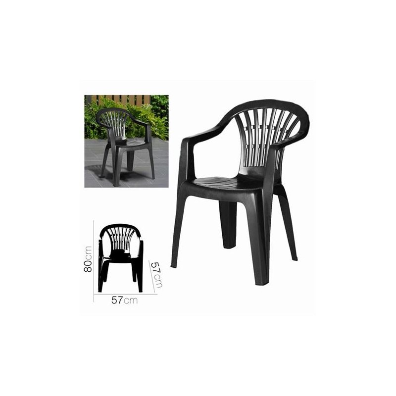 SILLA DE JARDIN LYRA ANTRACITA...