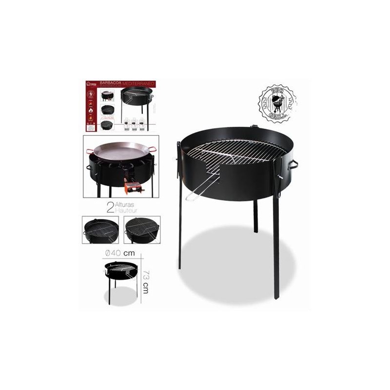 BARBACOA CARBON MODELO MEDITERRANEO...