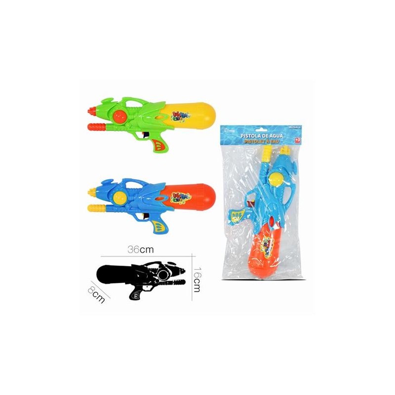 PISTOLA DE AGUA 36x16x8CM