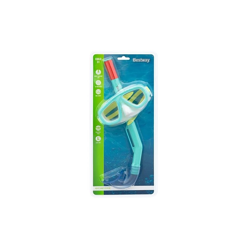 SET GAFA + TUBO (SNORKEL) BESTWAY